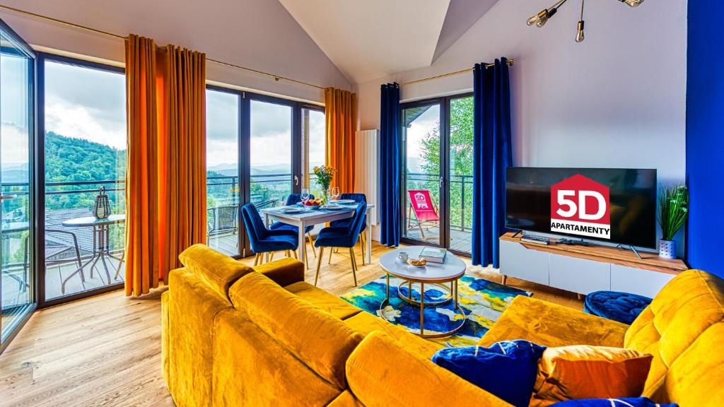 Image 1 of Apartament Penthaus Dwupoziomowy z Klimatyzacją i 2 Łazienkami – 5D Apartamenty