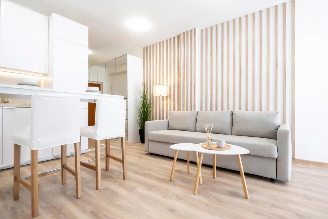 Image 5 of ALURE RESIDENCES 2 & 24h self check-in, parking in the garage in the apartment building included, new building, terrace, green location with a forest park with a lake, children’s playground