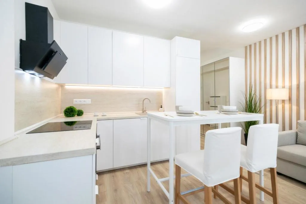 Image 1 of ALURE RESIDENCES 2 & 24h self check-in, parking in the garage in the apartment building included, new building, terrace, green location with a forest park with a lake, children’s playground