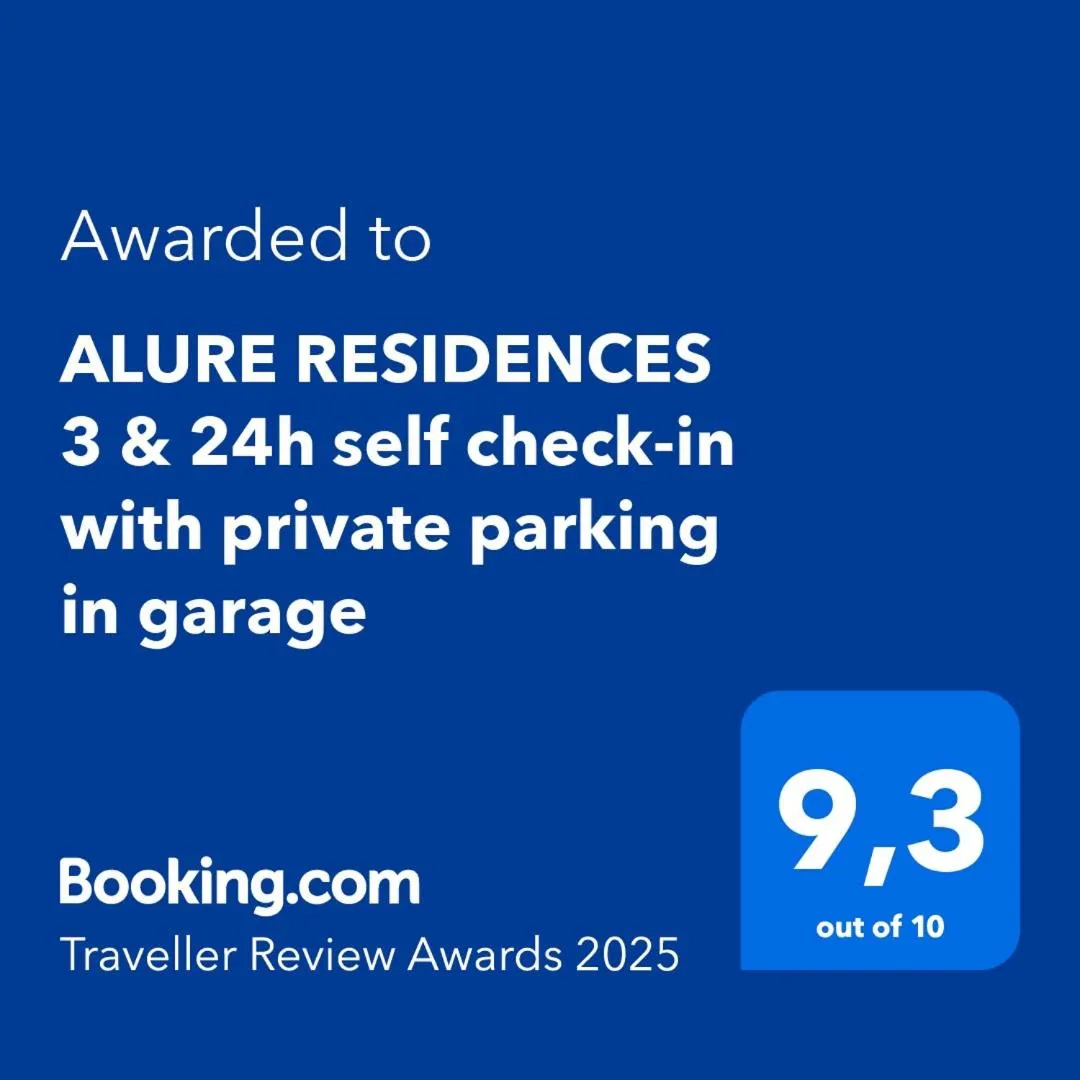 Image 4 of ALURE RESIDENCES 3 & 24h self check-in, parking in the garage in the apartment building included, new building, terrace, green location with a forest park with a lake, children’s playground