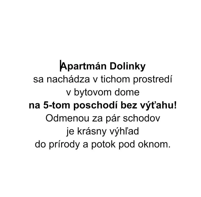 Image 6 of Apartmán Dolinky