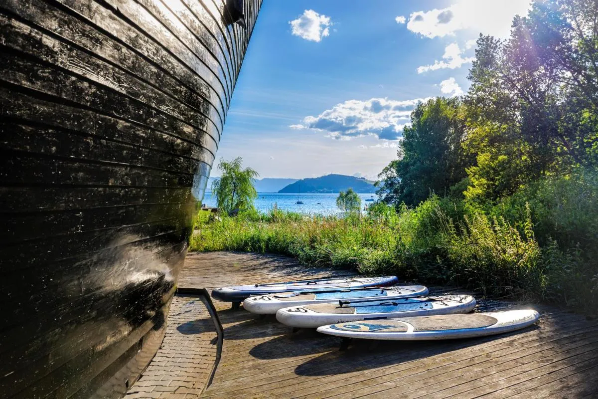 Image 2 of Unique Boat Shaped House at Lakefront #instaWORTH