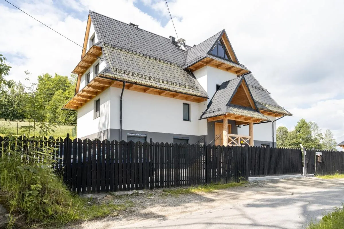 Image 2 of Apartament Zakopane Willa Hrube parter z tarasem i kominkiem