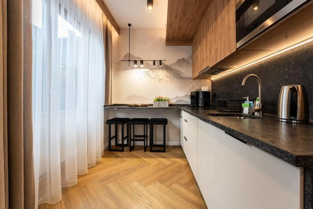 Image 7 of Two Bedroom Apartment with Terrace- Tatra View – Księżycowe Apartamenty SPA – 24e-1