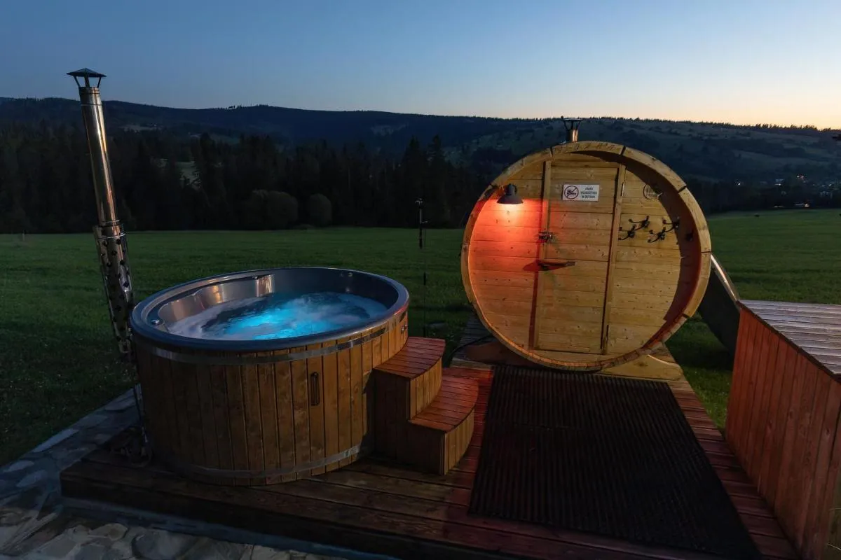 Image 2 of Witowiańskie Domki z kominkiem, jacuzzi i sauną