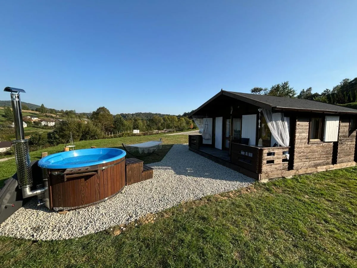 Image 3 of Bieszczadzka Osada Saunowisko domki z jacuzzi na wyłączność, sauna