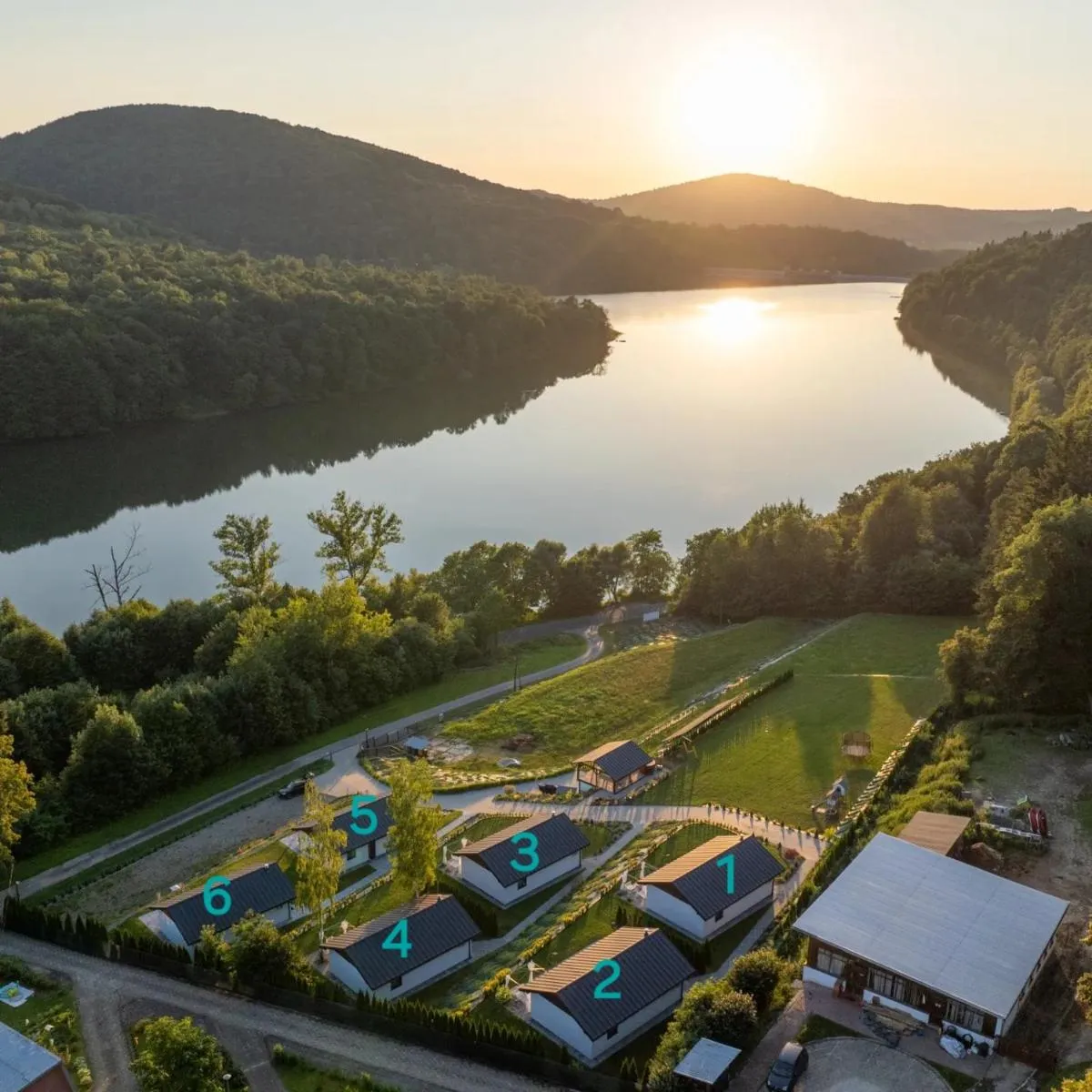 Image 6 of domki Koziniec5 na wyłączność Myczkowce Solina Bieszczady