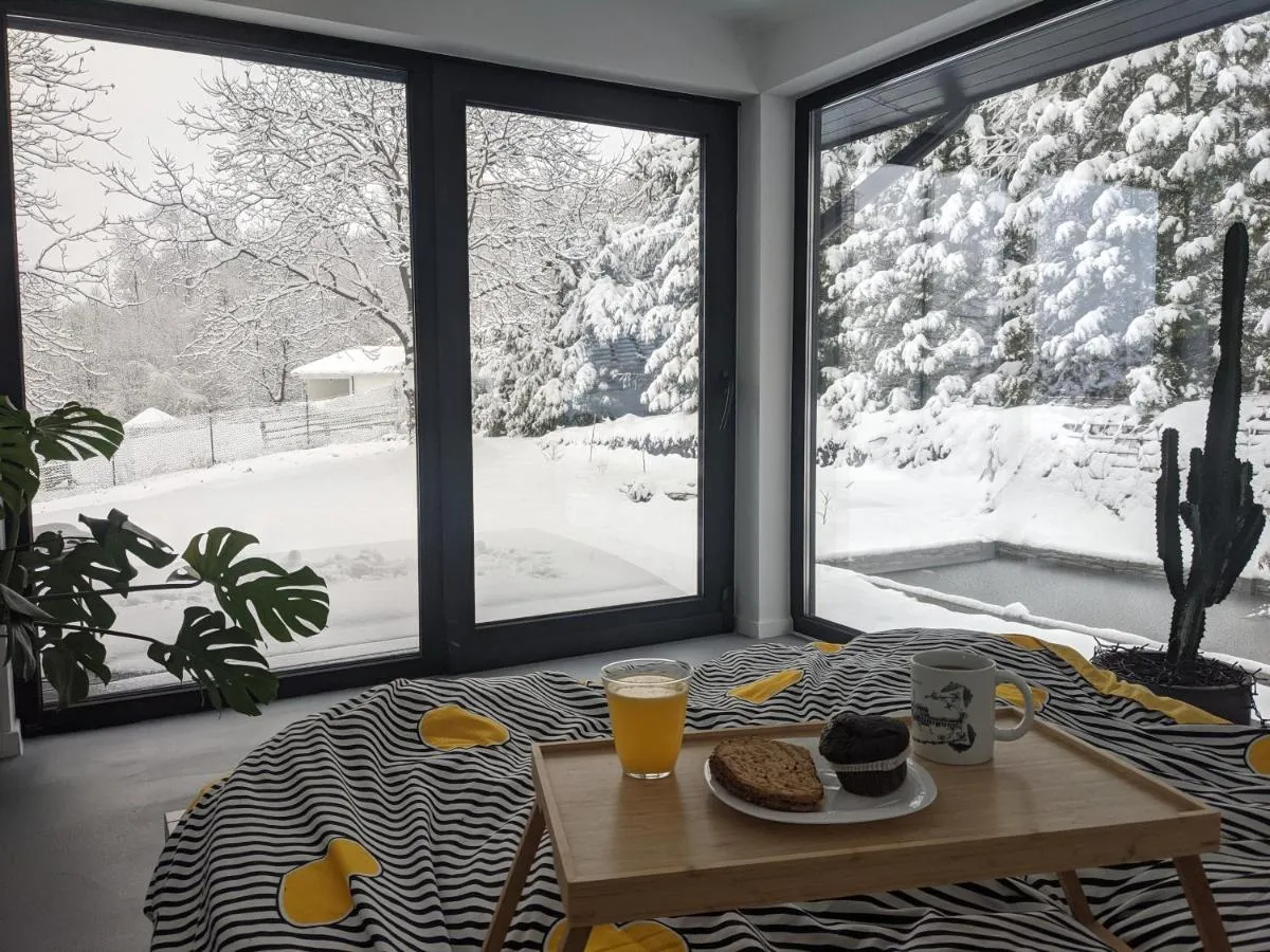 Image 5 of Black Walnut House with indoor outdoor fireplace
