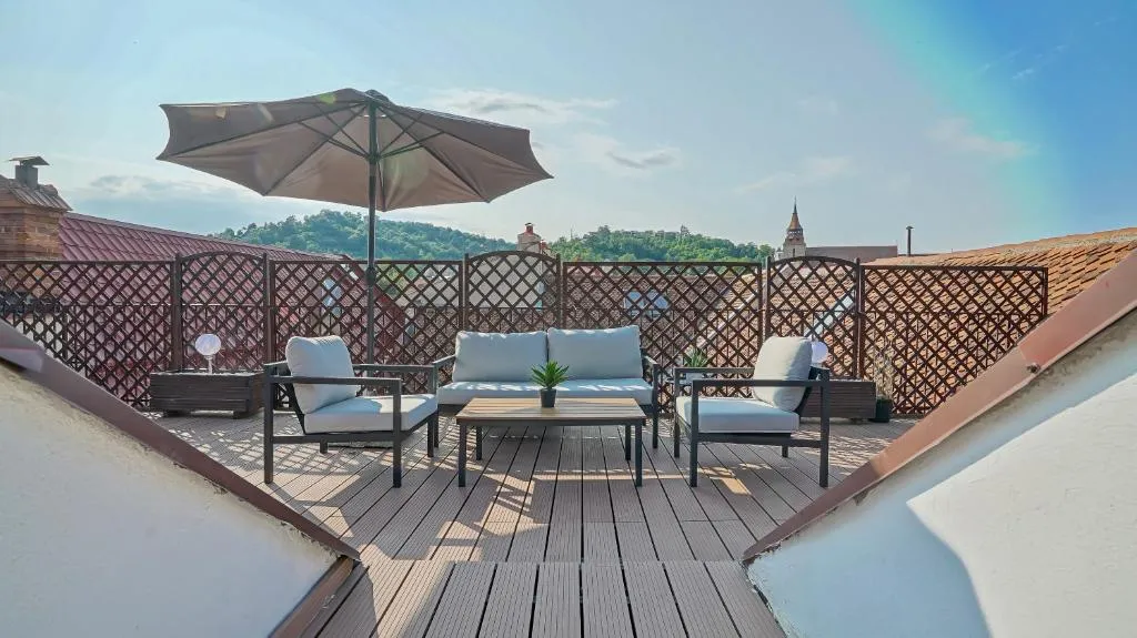 Image 1 of Rooftop proprety with Large Terrace & Stunning Views – Brașov