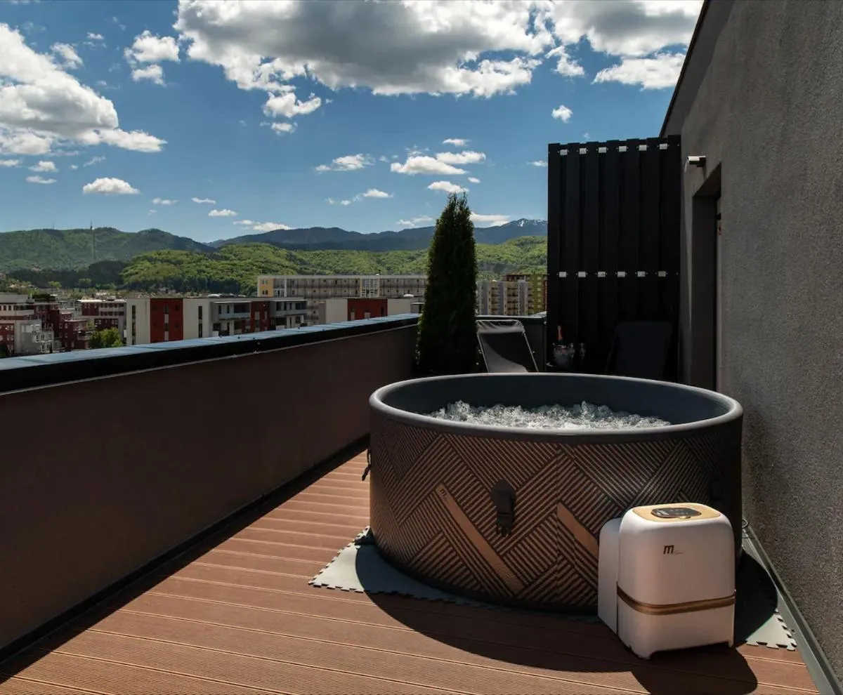 Image 2 of Skylark – Stockholm Penthouse with Jacuzzi, Movie Theater & Panoramic View