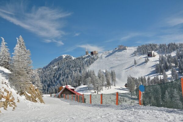 Skiing in Poiana Brasov, Romania